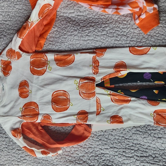 Halloween, Carter's Baby Halloween Pajamas And Outfits, Baby Thanksgiving Dress - Picture 6 of 13
